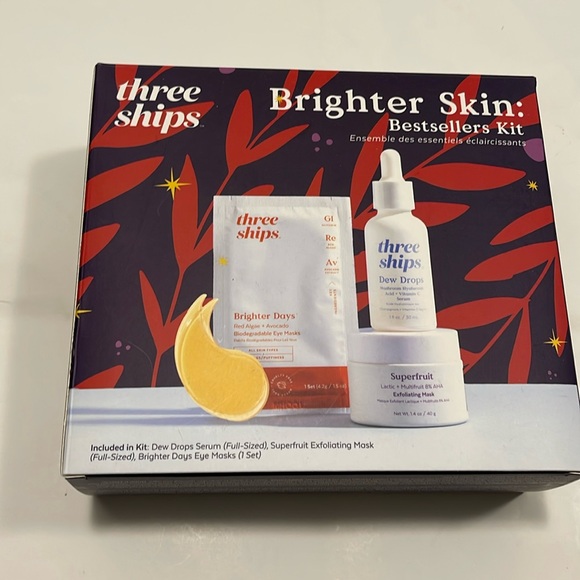 Three Ships, Brighter Skin 3-Piece Set , New, Unopened - Picture 1 of 5